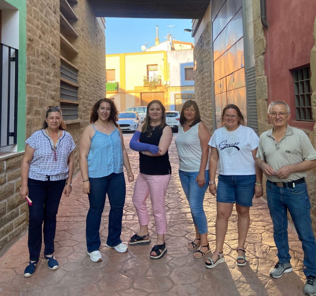 miembros de la junta de la asociacion casco historico ejea