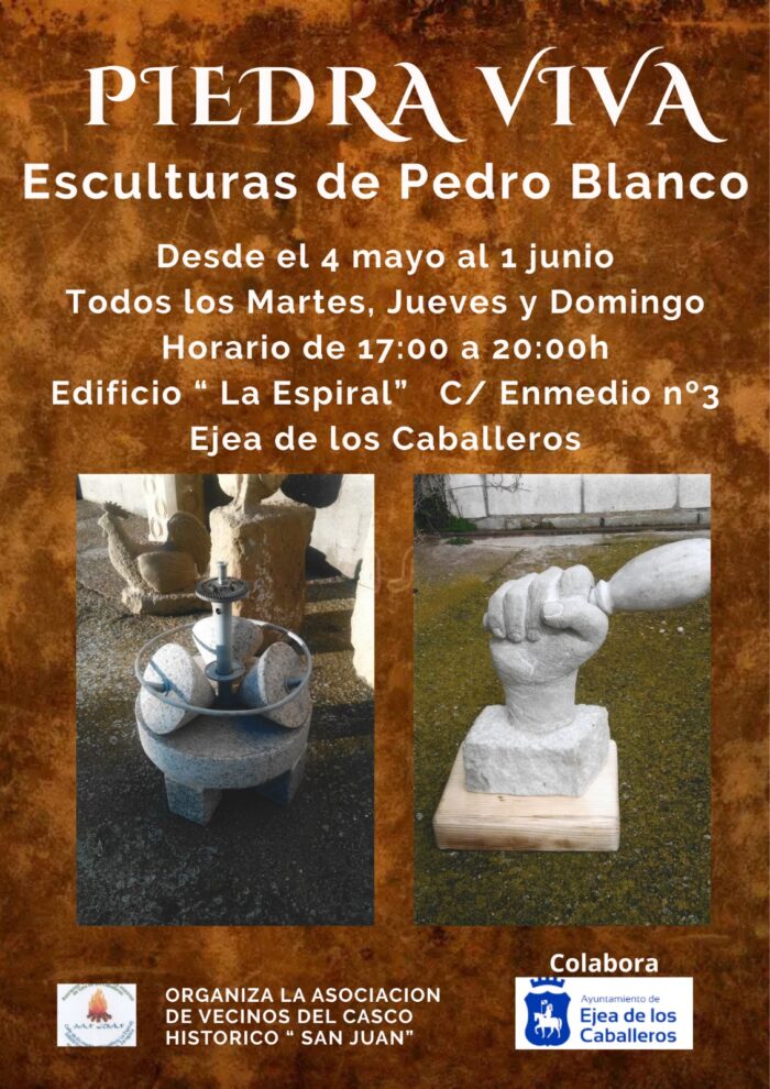 cartel exposicion pedro blanco casco historico